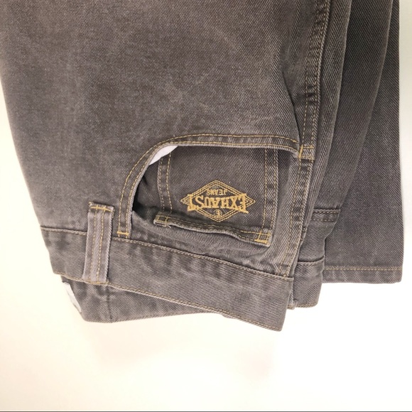 Exhaust Vintage Men Jeans Brown Denim size 38 - Picture 5 of 8